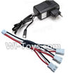Wltoys A232 A242 A252 Charger & Upgrade 1-to-3 coversion Charging cable(1pcs)
